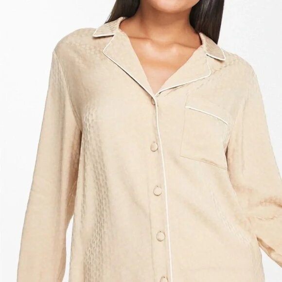 & Other Stories Satin Printed Pajama Top (NWT) - Picture 1 of 11